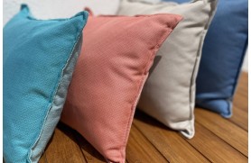 Set 2 Cushions "Coral"