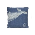 Lot de 2 coussins Baleine