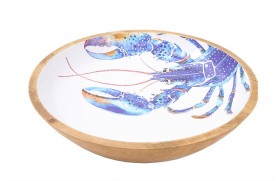 Enameled Lobster Bowl