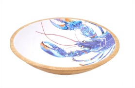 Enameled Lobster Bowl