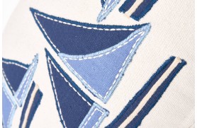 Sailboats cushion