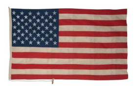 Bandeira EUA, para decorar barcos e iates.